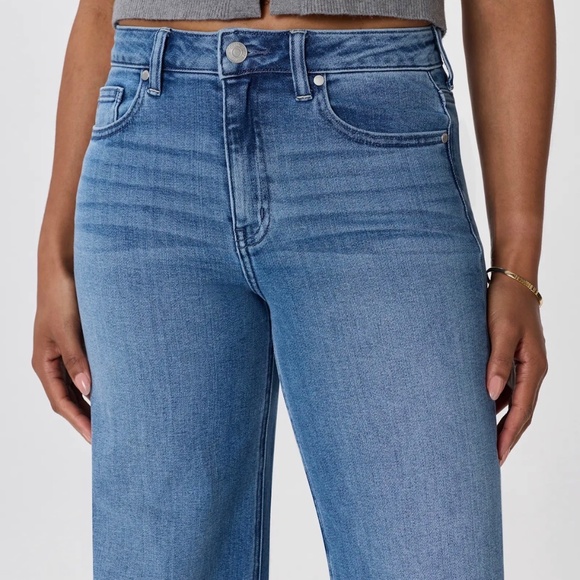 Quince Bella Stretch Wide Leg Jeans - Picture 2 of 2